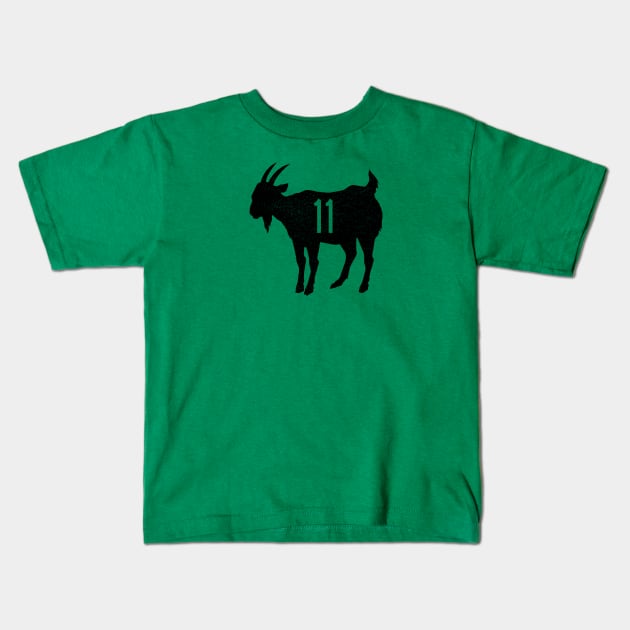 GOAT#11 Kids T-Shirt by Philly Drinkers